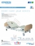 Product Sheet - 3648 Series Bariatric Homecare Bed
